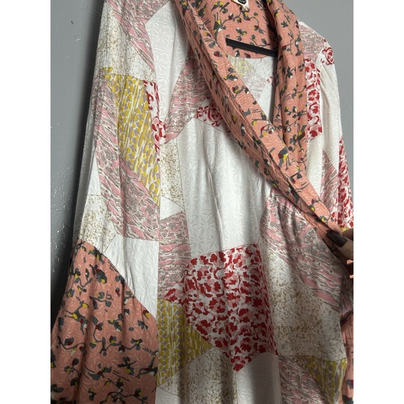 Beautiful Anthropology floreat Effie Patchwork Kimono Size Xs/s Boho Festival - Picture 5 of 8